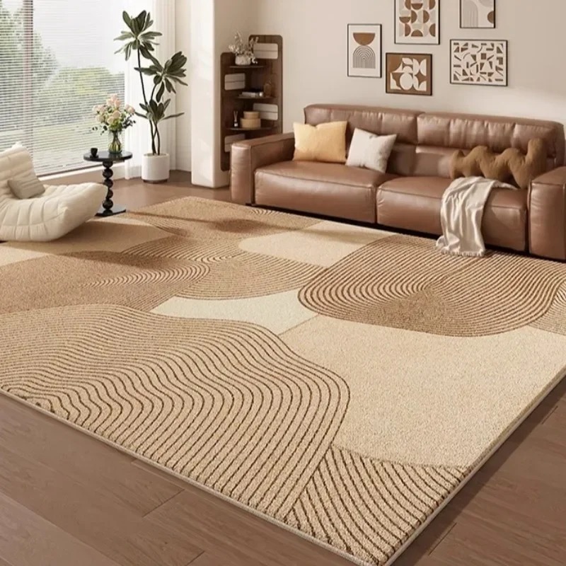 Printed Rug Abstract - Karpet Lantai Besar Ruang Tamu Kamar