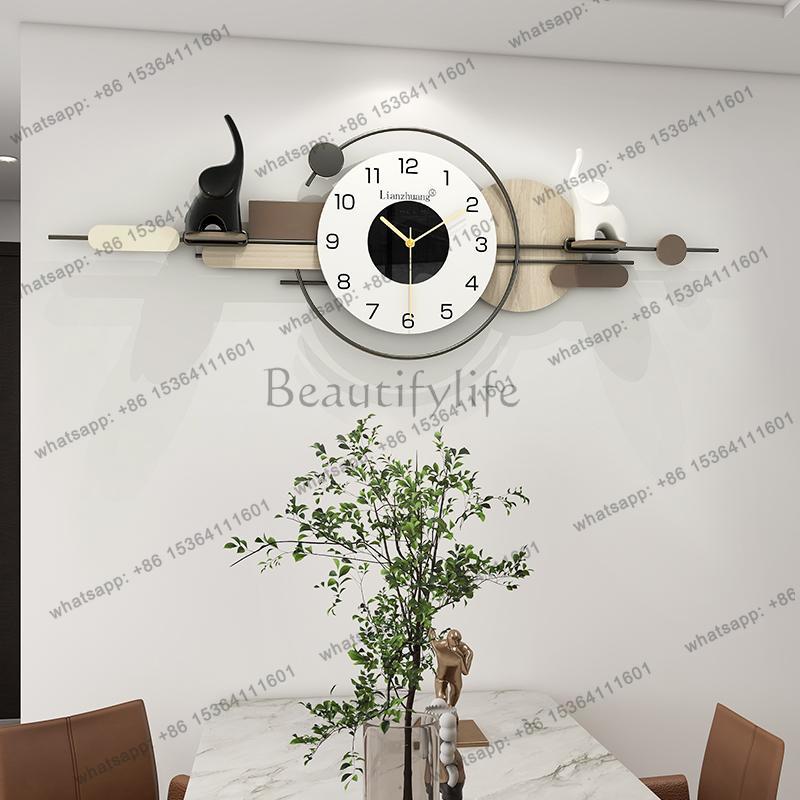 Interior Design Organic Modern - Jam Dinding Estetika Modern Jam Desainer