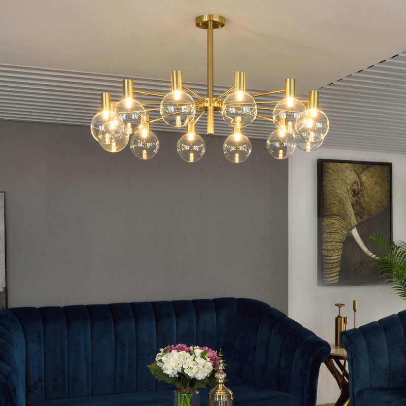 Interior Design Of Cafe - Lampu gantung led, cahaya mewah sederhana