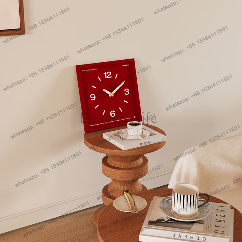 Interior Design Organic Modern - Jam Dinding Kreatif Romantis Jam Dinding
