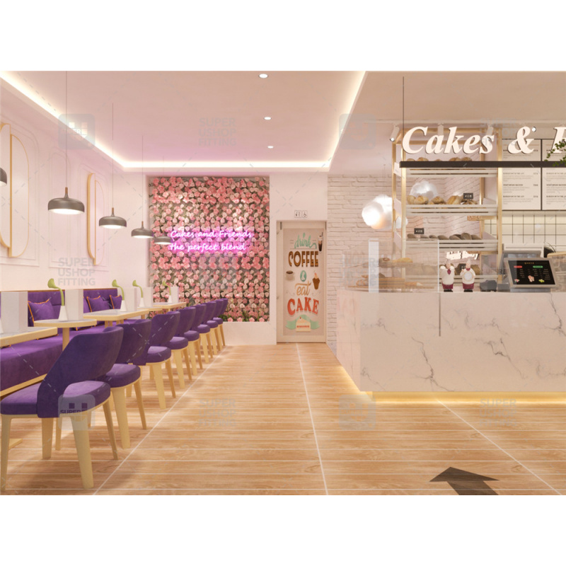 Desain Interior Toko Bubble Te - Interior Design Of Cafe ulasan dan harga
