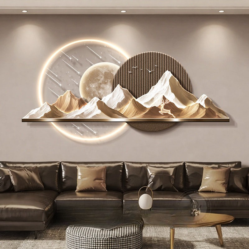 eh-home desain lukisan dekorat - Interior Design Organic Modern ulasan dan harga