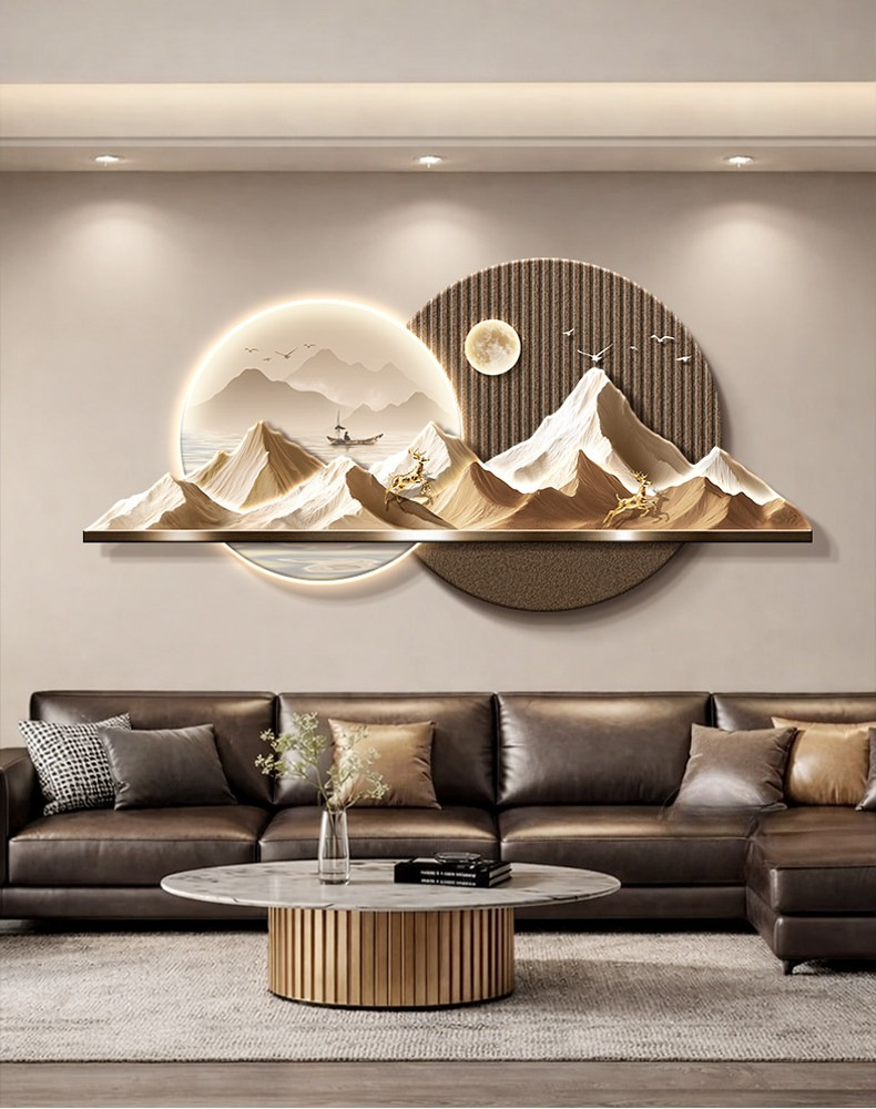 eh-home desain lukisan dekorat - Interior Design Organic Modern ulasan dan harga