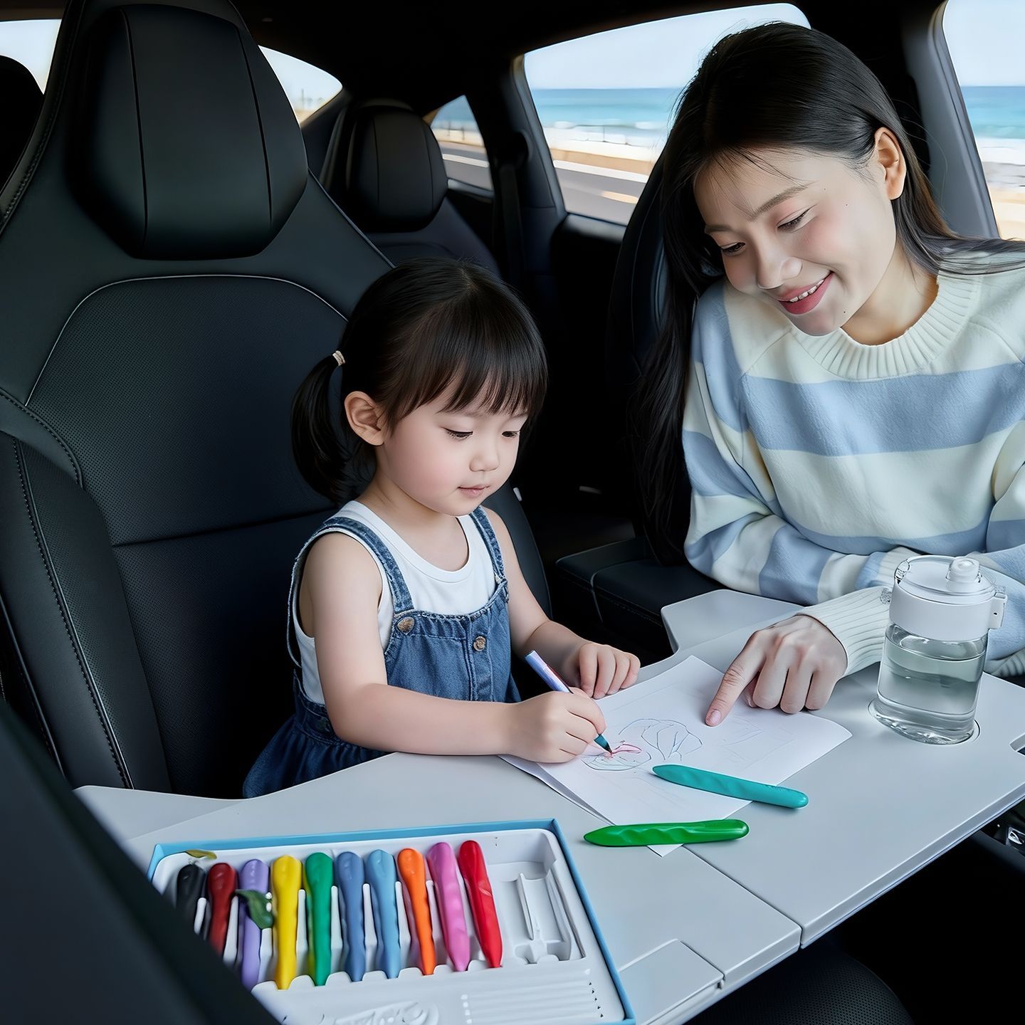 Meja Mobil Lipat untuk Tesla M - Interior Design App ulasan dan harga