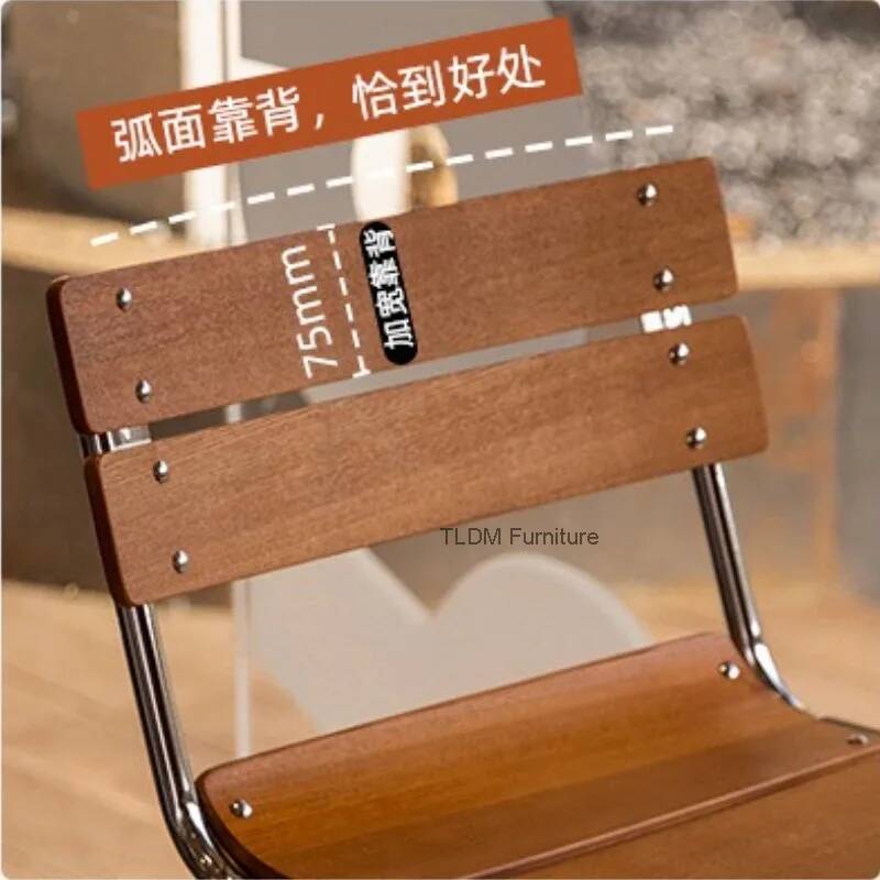 Kursi Bar Kayu Mewah Ringan un - Interior Design Of Cafe ulasan dan harga