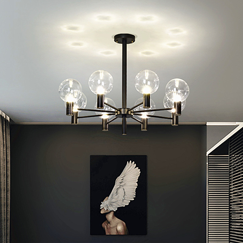 Lampu gantung led, cahaya mewa - Interior Design Of Cafe ulasan dan harga