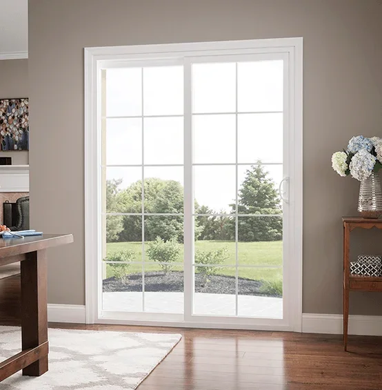 -Pintu Geser Kaca Bingkai PVC  - Interior Design Organic Modern ulasan dan harga