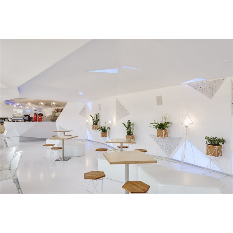 Desain Konter Kopi Modern Berk - Interior Design Of Cafe ulasan dan harga