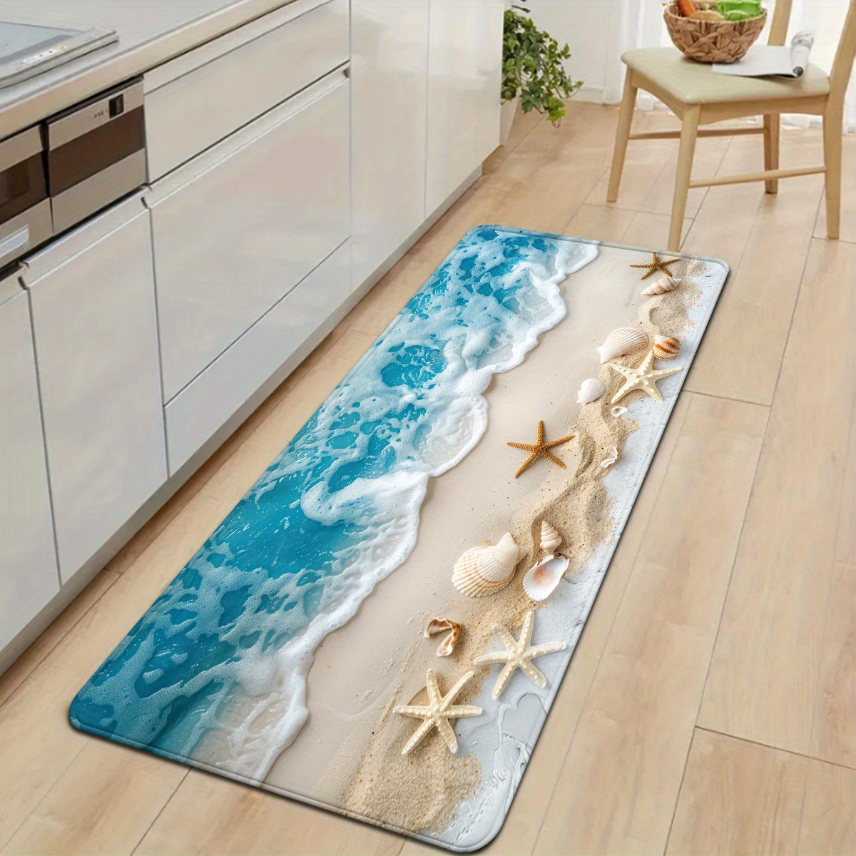 Karpet Panjang Motif Daun Jeru - Printed Rug Abstract ulasan dan harga