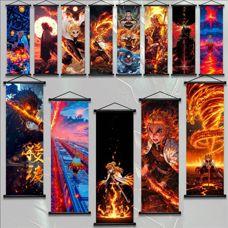 Demon Slayer Kyojuro Rengoku H - Interior Design Living Room ulasan dan harga