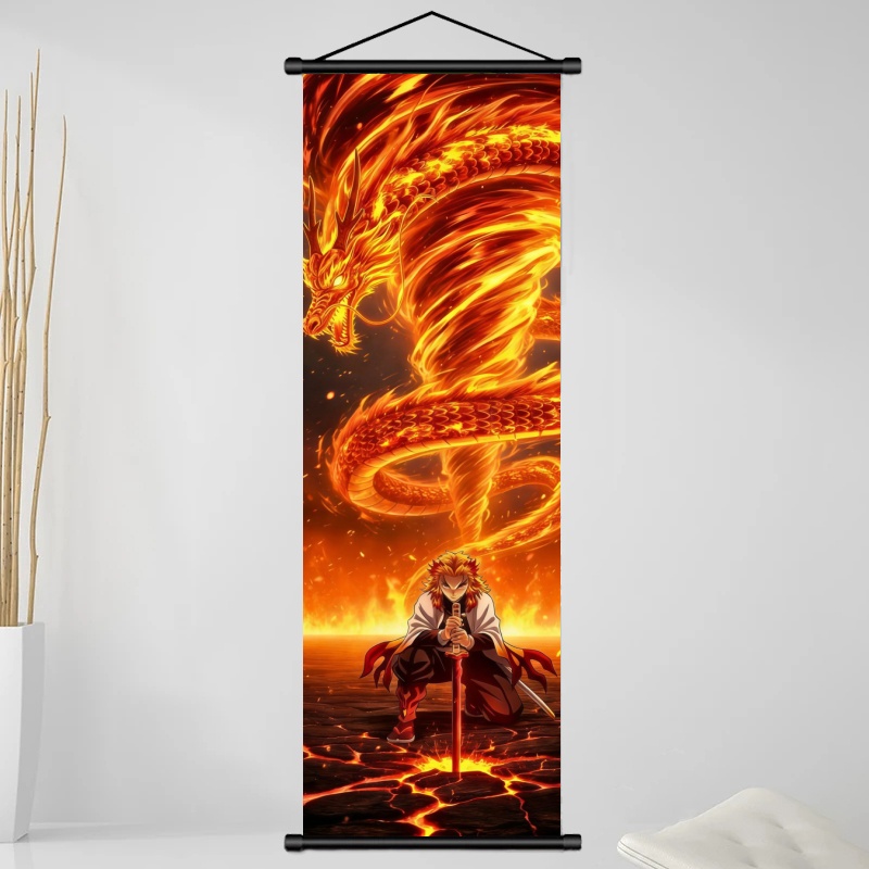 Demon Slayer Kyojuro Rengoku H - Interior Design Living Room ulasan dan harga