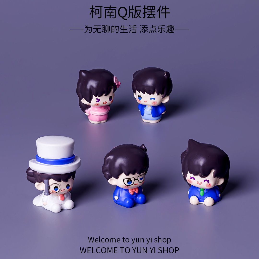 Figur Mini Resin Detektif Cona - Interior Design Living Room ulasan dan harga