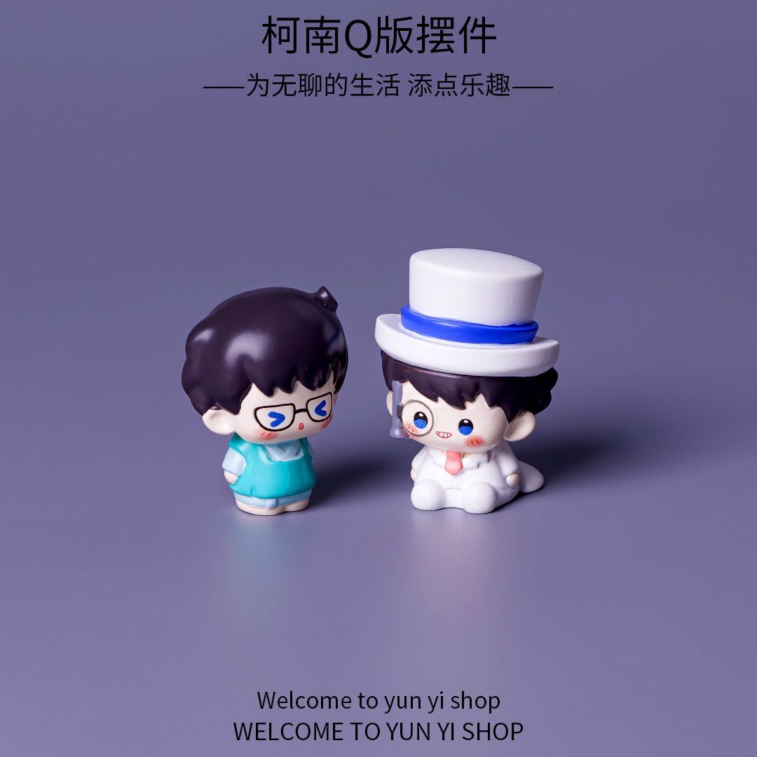 Figur Mini Resin Detektif Cona - Interior Design Living Room ulasan dan harga