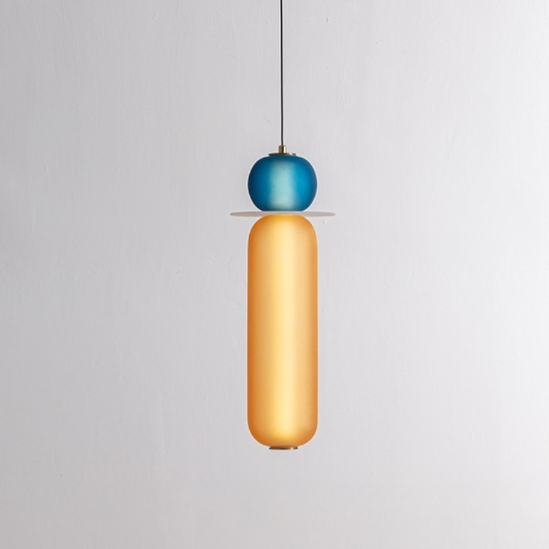 Lampu Gantung Kecil Kaca Berwa - Interior Design Of Cafe ulasan dan harga